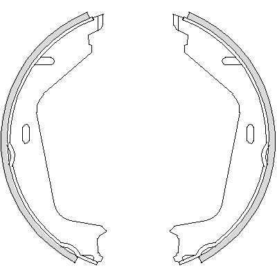 Гальмівні колодки REMSA 4726.00