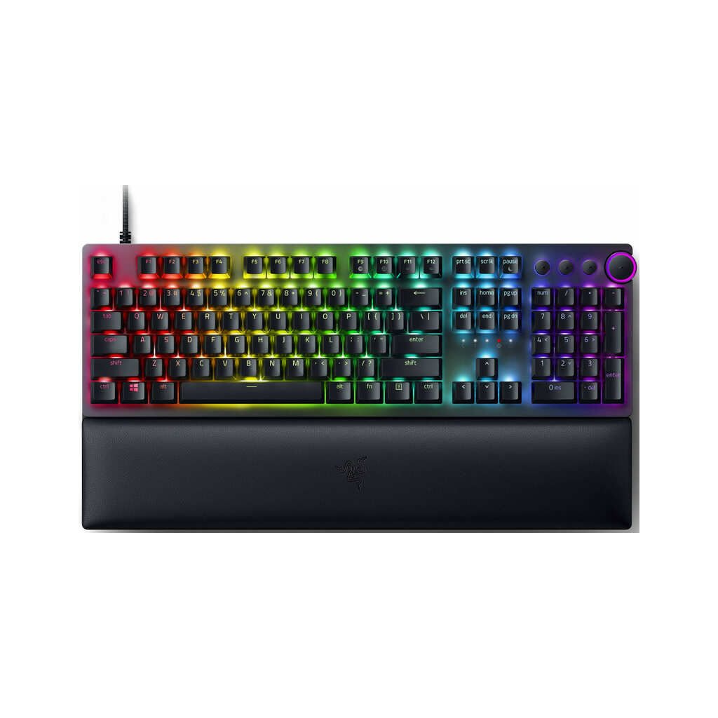 Клавіатура Razer Huntsman V2 Purple Optical switch RU (RZ03-03931300-R3R1)