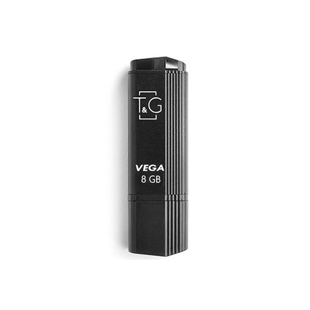 USB флеш накопичувач T&G 8GB 121 Vega Series Black USB 2.0 (TG121-8GBBK)