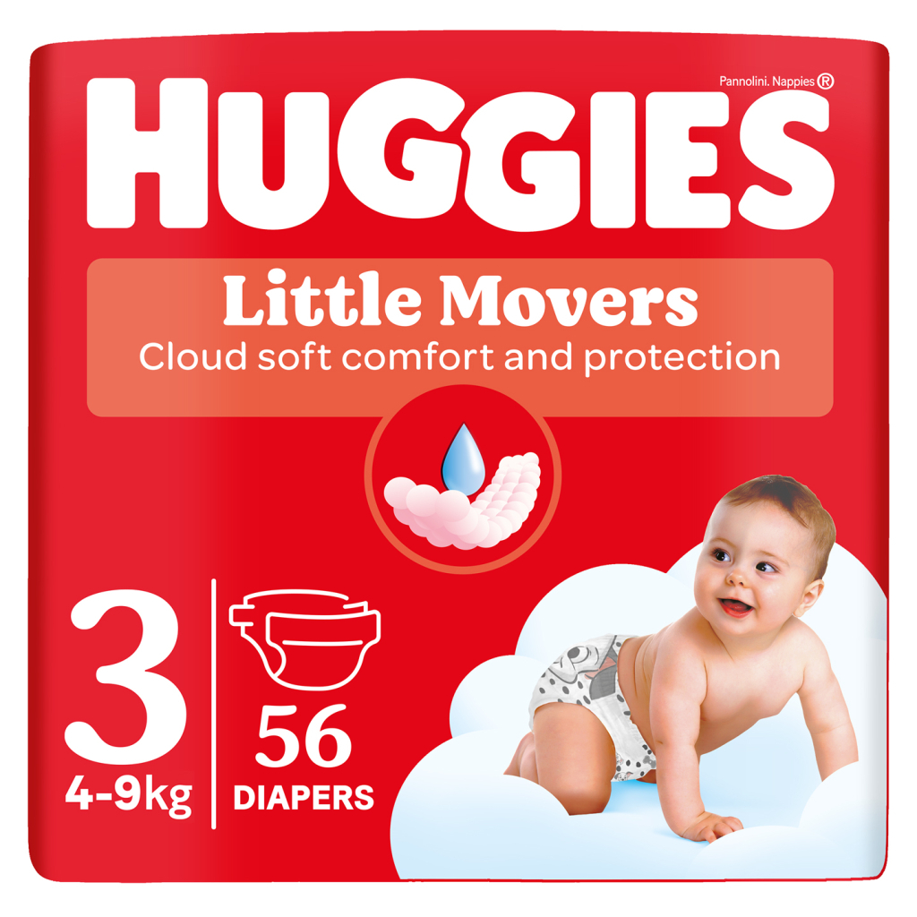 Підгузок Huggies Ultra Comfort 3 (5-9 кг) Jumbo 56 шт (5029053567570)