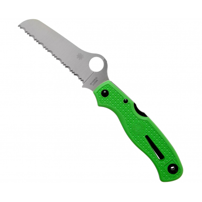 Ніж Spyderco Atlantic Salt Serrator Green (C89FSGR)