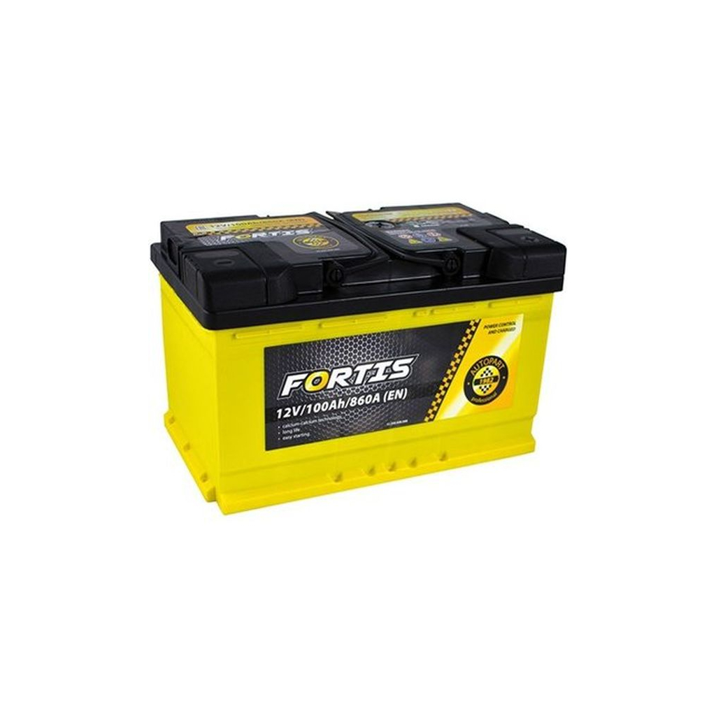 Акумулятор автомобільний FORTIS 100 Ah/12V Euro_L4 короткий (FRT100-L4-00S)