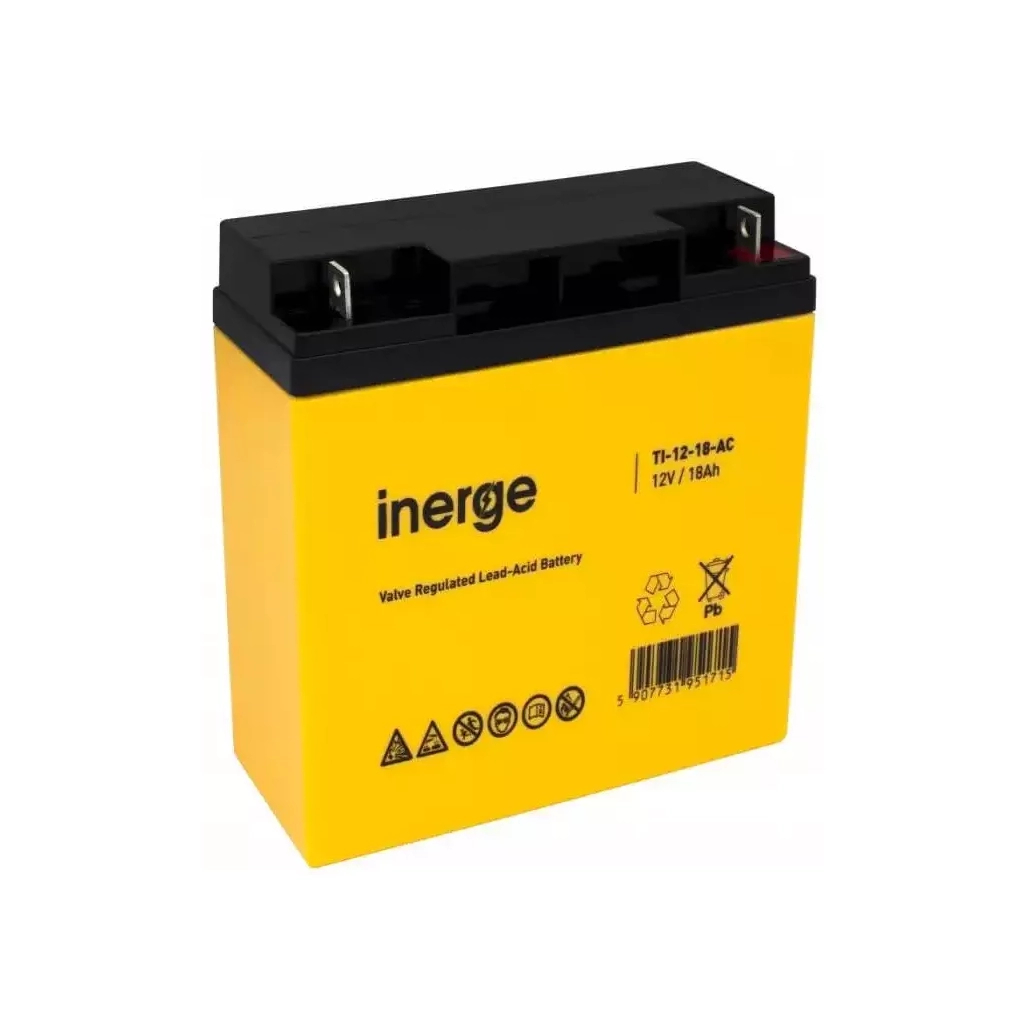 Батарея до ДБЖ Inerge AGM 12V-18Ah (IN-12-18-A)