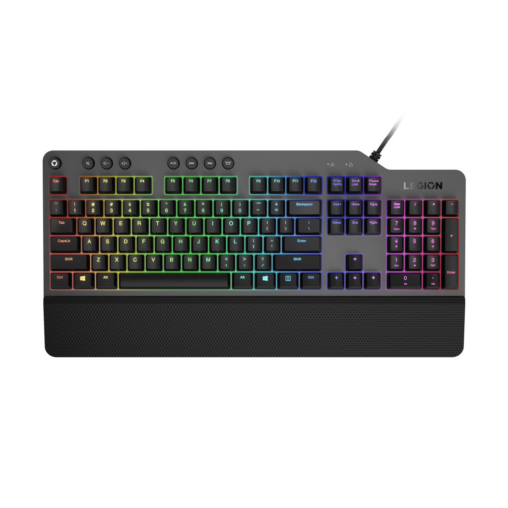 Клавіатура Lenovo Legion K500 RGB USB UA Black (GY41L16650)