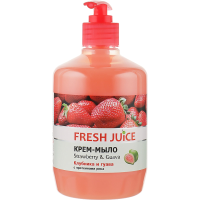 Рідке мило Fresh Juice Strawberry & Guava 460 мл (4823015921070)