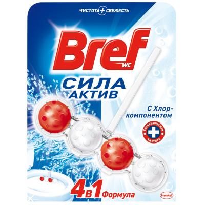 Туалетний блок Bref Сила Актив с хлор-компонентом 50 г (9000100687485)