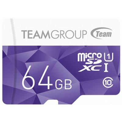 Карта пам'яті Team 64GB microSD Class10 UHS-I (TCUSDX64GUHS02)