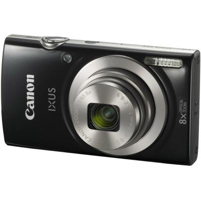 Цифровий фотоапарат Canon IXUS 185 Black Kit (1803C012)