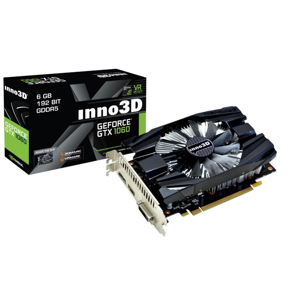 Відеокарта Inno3D GeForce GTX1060 6144Mb Compact (N1060-6DDN-N5GM)