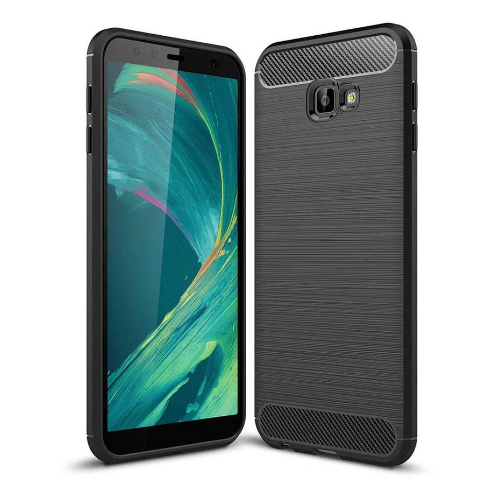 Чохол до моб. телефона Laudtec для Samsung J4 Plus/J415 Carbon Fiber (Black) (LT-J415F)