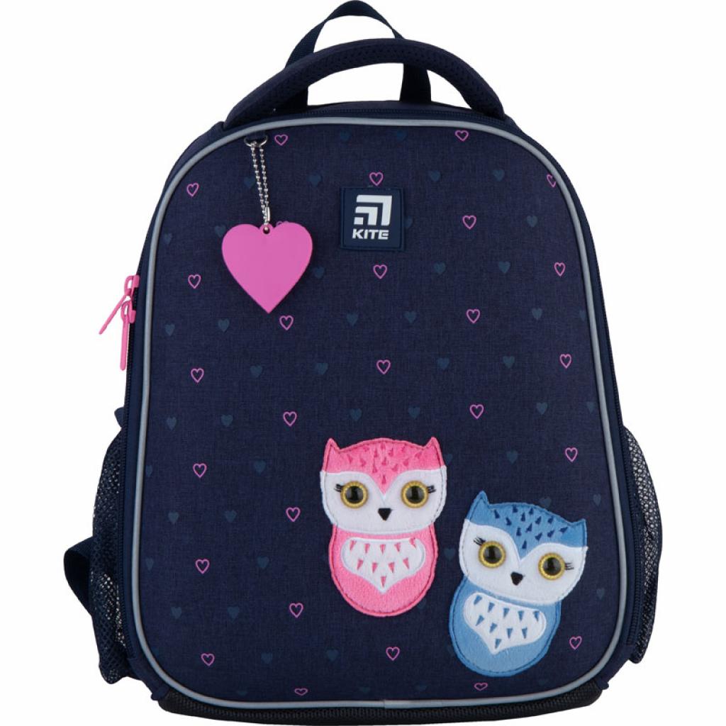 Рюкзак шкільний Kite Education Lovely owls 555 каркасний (K21-555S-4)