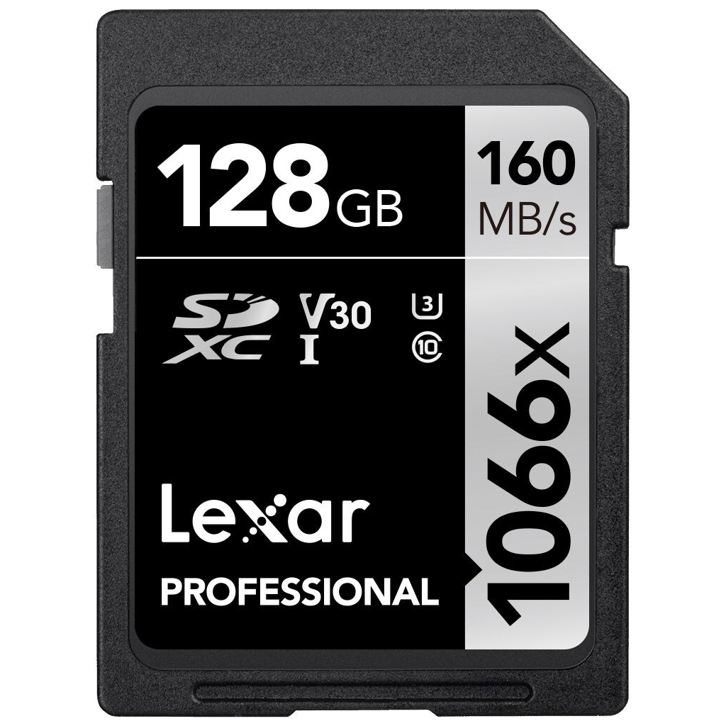 Карта пам'яті Lexar 128GB SDXC class 10 UHS-II V30 U3 1066x (LSD1066128G-BNNNG)