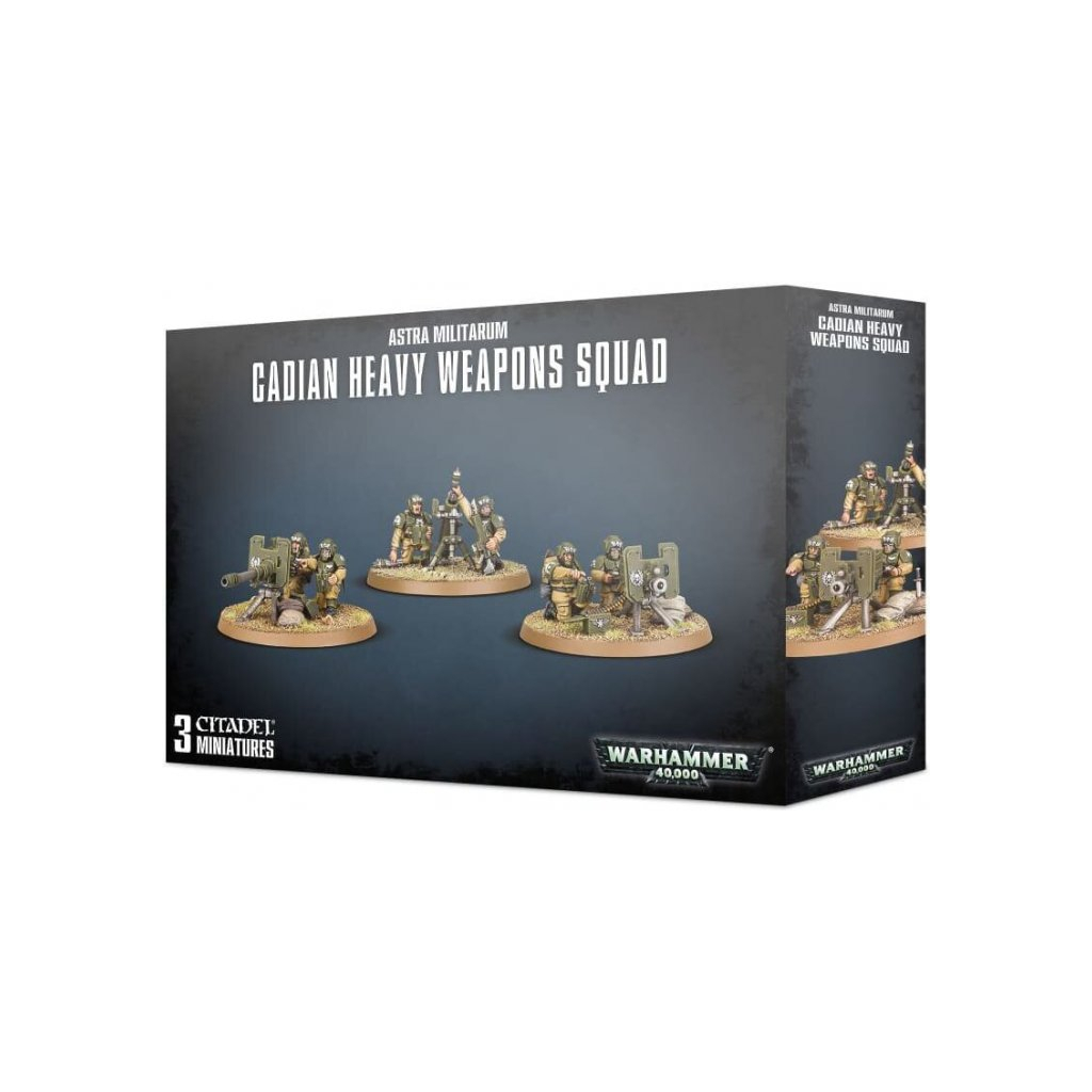 Настільна гра Games Workshop Astra Militarum Cadian Heavy Weapon Squad (99120105079)