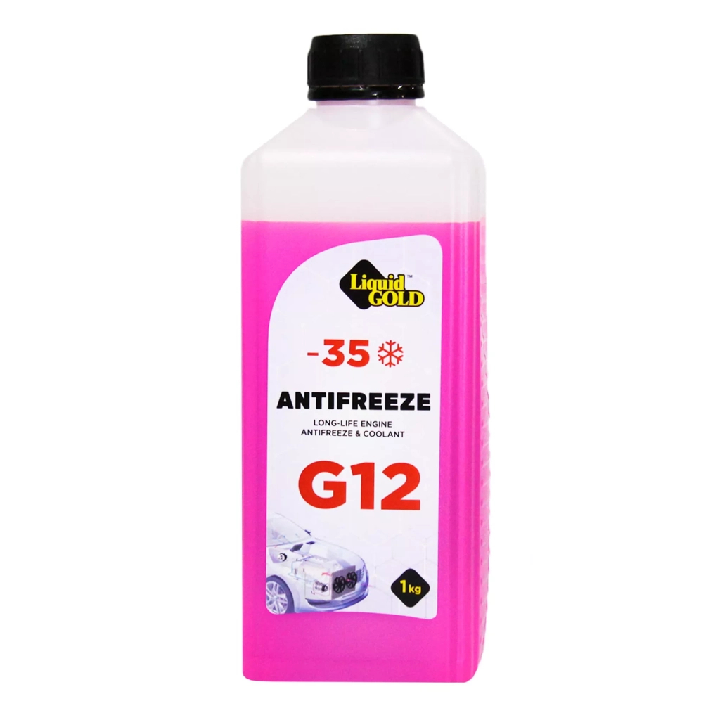 Антифриз Liquid Gold G12 -35°C Червоний 1 л (300474)