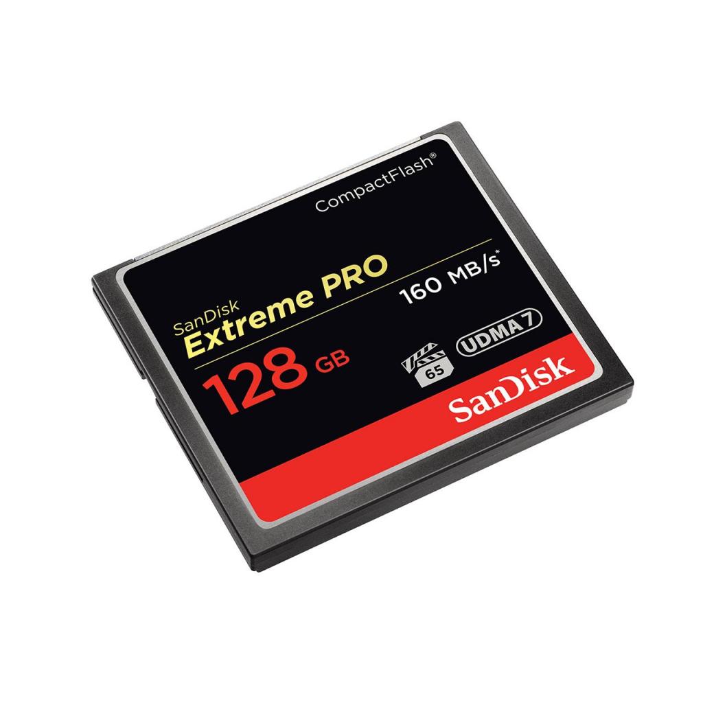 Карта пам'яті SanDisk 128Gb Compact Flash eXtreme Pro (SDCFXPS-128G-X46)