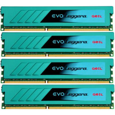 Модуль пам'яті для комп'ютера DDR3 16GB (4x4GB) 1600 MHz EVO Leggera Geil (GEL316GB1600C9QC)