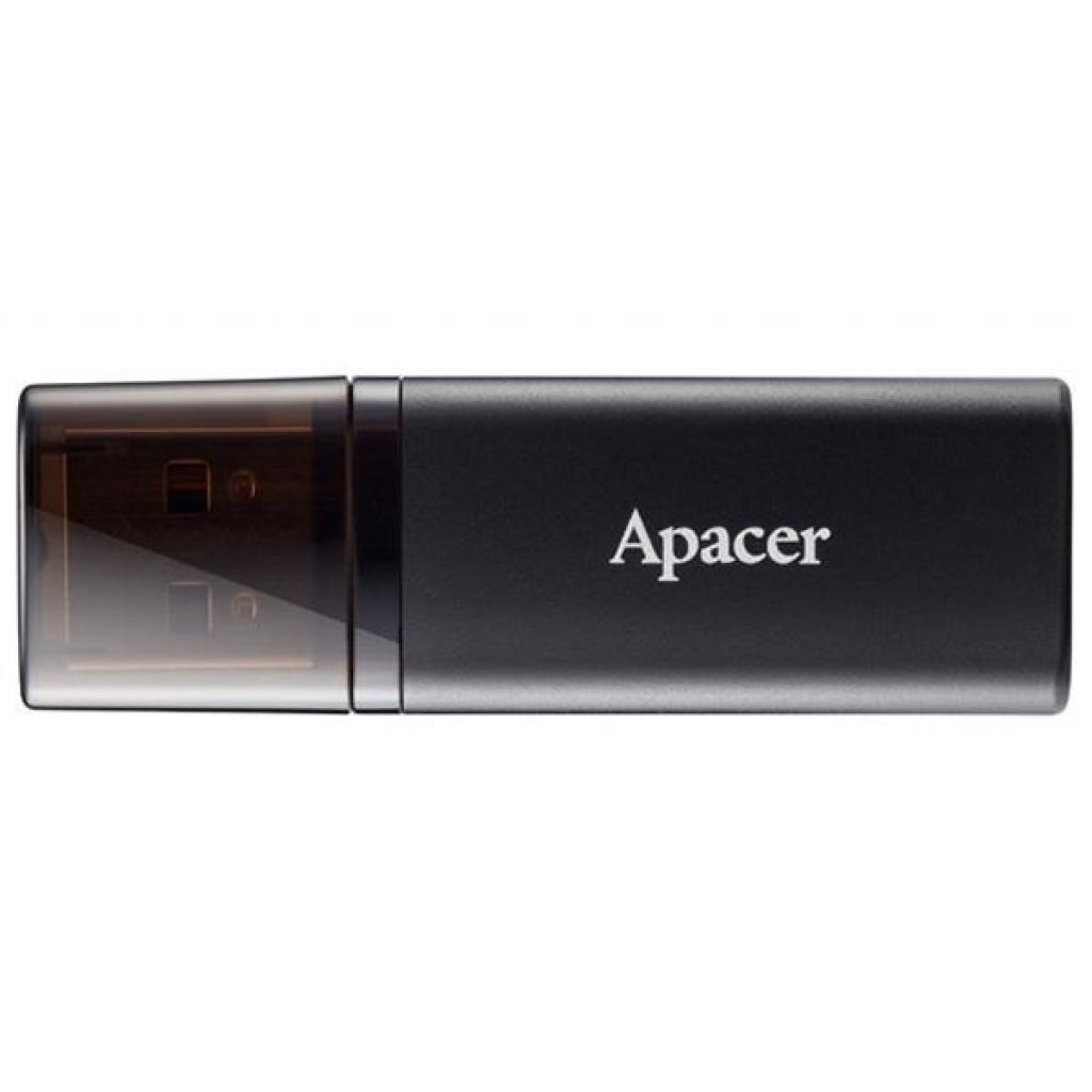 USB флеш накопичувач Apacer 16GB AH23B Black USB 2.0 (AP16GAH23BB-1)