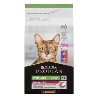 Сухий корм для кішок Purina Pro Plan для стерилізованих/кастрованих з качкою і печінкою 1.5 кг (7613036732369)