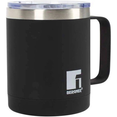 Термокружка Bergner Coffee & tea lovers 350 мл Black (BG-37788-BK)