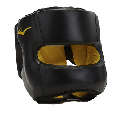 Боксерський шолом Everlast Elite Headgear 722211-70-8 Чорний L/XL (009283594657)