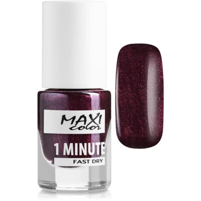 Лак для нігтів Maxi Color 1 Minute Fast Dry 033 (4823082004423)