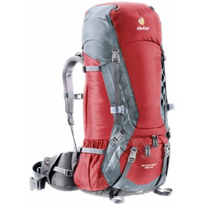 Рюкзак туристичний Deuter Aircontact 55+10 cranberry-titan (33442 5440)