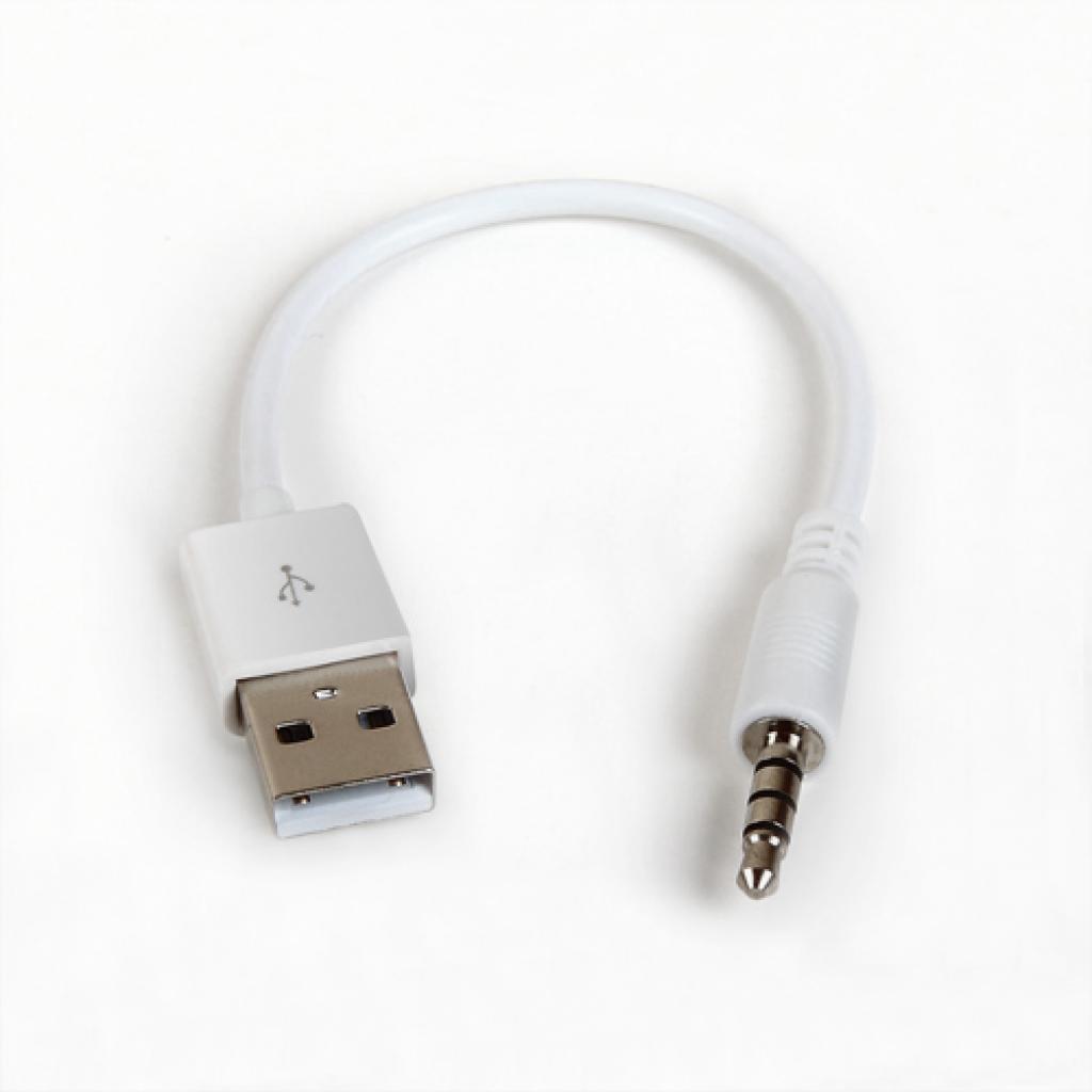 Дата кабель for iPod Shuffle 3G/4G 0.15m white Gemix (1913)