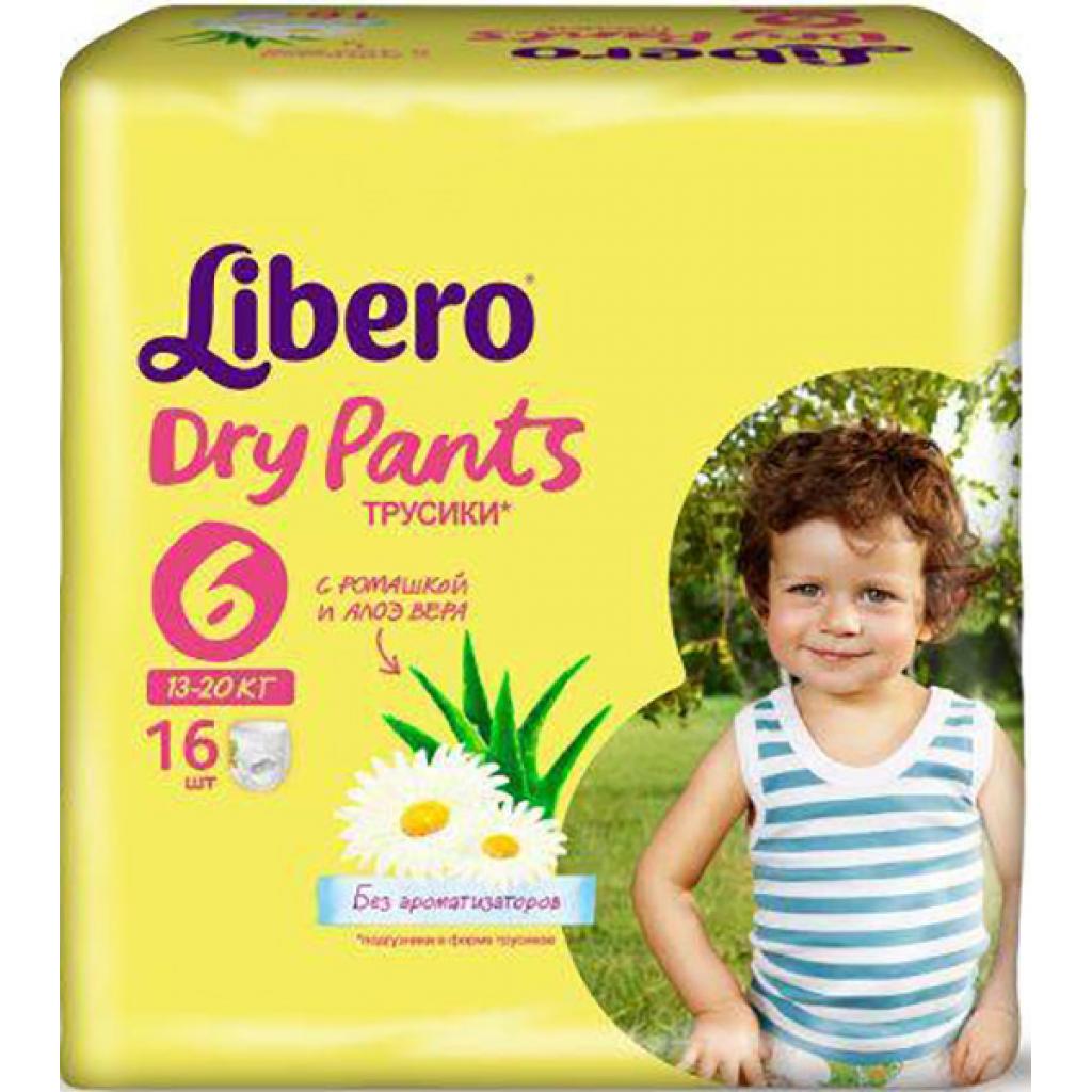 Підгузки Libero DryPants 6 XL (13-20 кг) 16 шт (7322540538779)