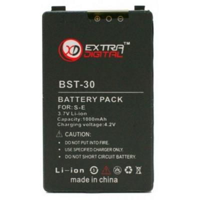 Акумуляторна батарея для телефону Extradigital Sony Ericsson BST-30 (1000 mAh) (BMS6348)