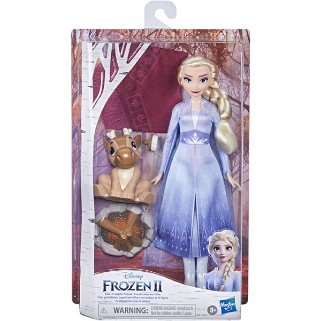 Лялька Hasbro Disney Frozen Холодне серце 2 Ельза з друзями біля багаття (F1561_F1582)