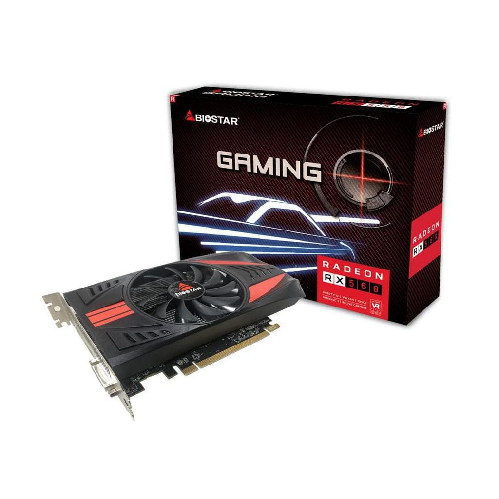 Відеокарта Biostar Radeon RX 560 4Gb (VA5605RF41)