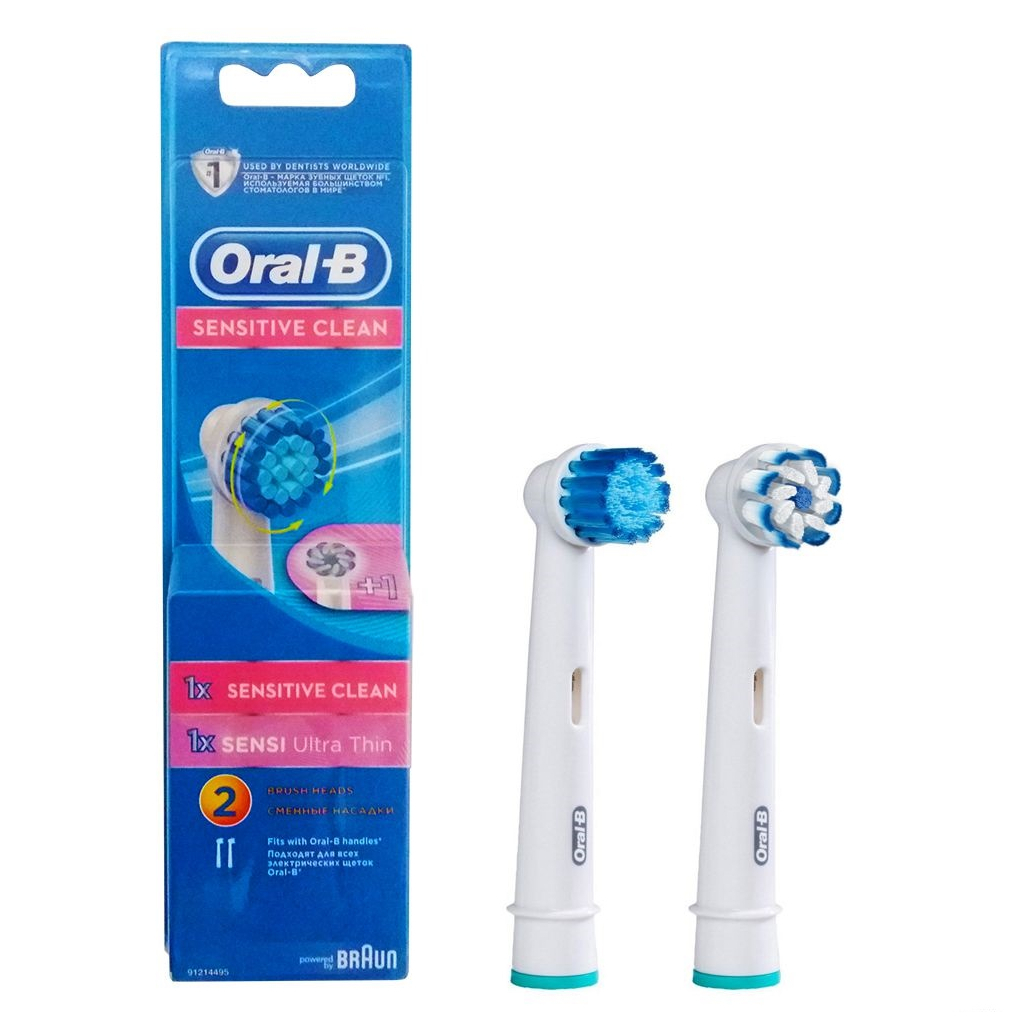 Насадка для зубної щітки Oral-B Sensitive EB 17s + EB 60