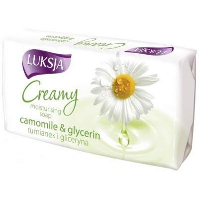 Тверде мило Luksja Camomile & Glycerin 90 г (5900998006303/5900536348773)