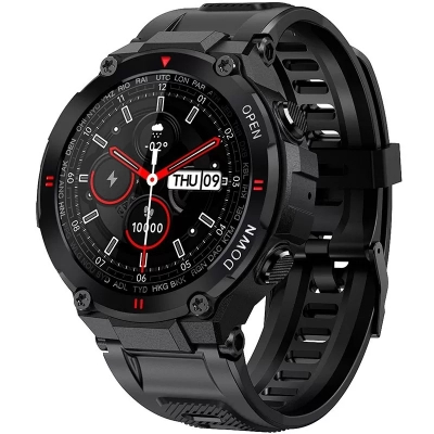 Смарт-годинник Gelius GP-SW008 (G-WATCH) Bluetooth Call (IPX7) Black (GP-SW008 (G-WATCH) Black)