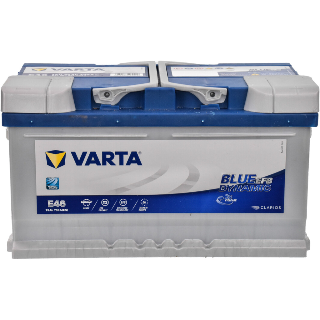 Акумулятор автомобільний Varta Blue Dynamic START-STOP 75Ah (575500073)