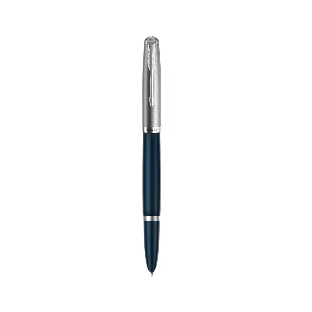 Ручка пір'яна Parker PARKER 51 Midnight Blue CT  FP F (55 211)