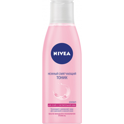 Тонік для обличчя Nivea Aqua Effect Пом'якшувальний з олією мигдалю 200 мл (4005808192267/9005800227054)