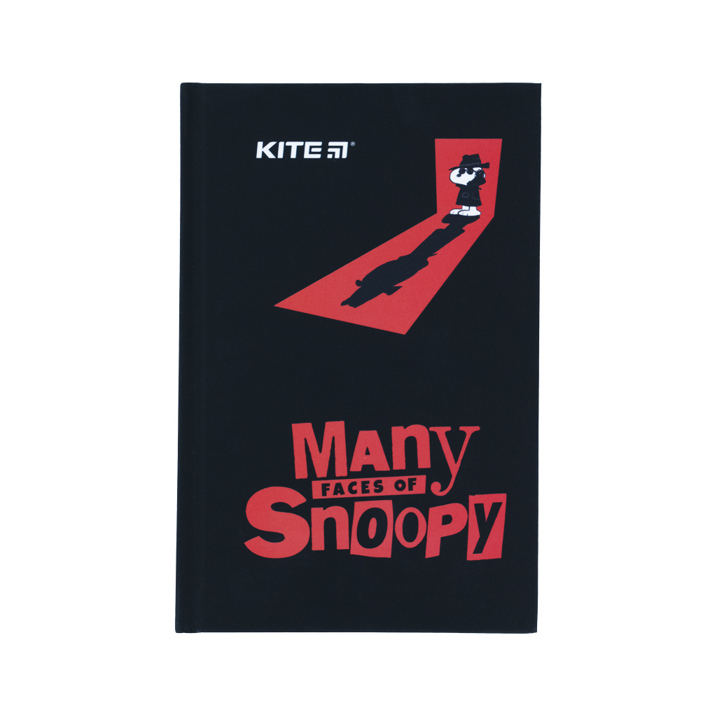 Книга записна Kite А6 Snoopy, 80 аркушів, клітинка (SN21-199-1)