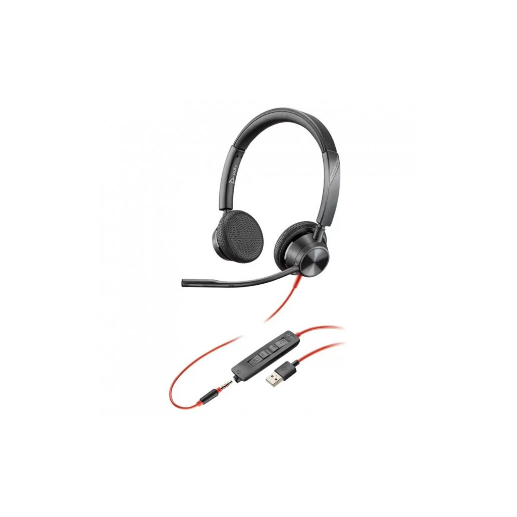 Навушники Plantronics Blackwire 3325-M USB-A (214016-01)