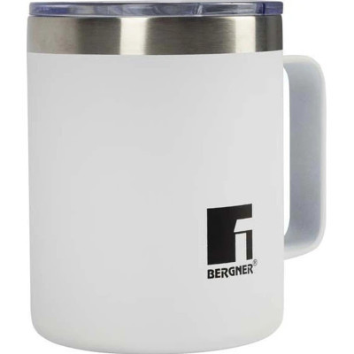 Термокружка Bergner Coffee & tea lovers 350 мл White (BG-37788-WH)