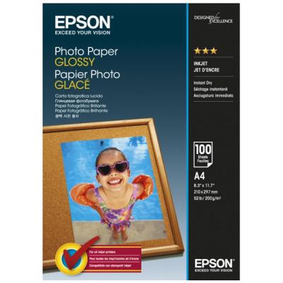 Фотопапір Epson A4 Glossy Photo Paper, 100 л. (C13S042540)