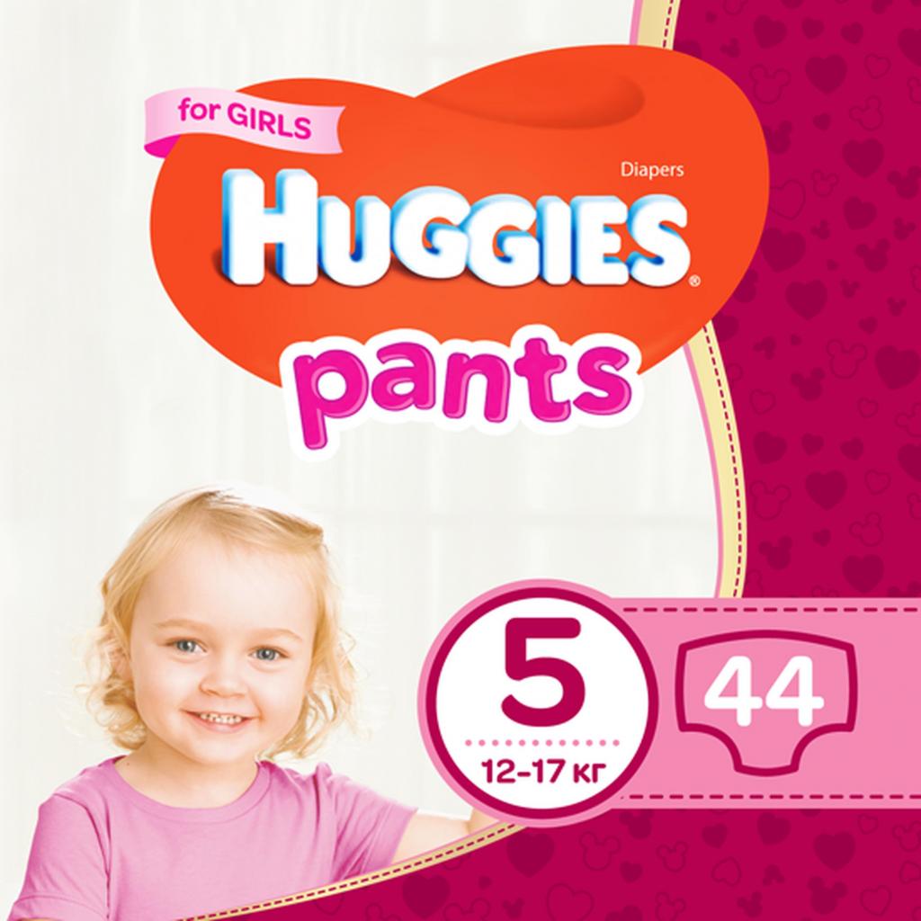 Підгузок Huggies Pants 5 (12-17 кг) для дівчаток 44 шт (5029053564036)