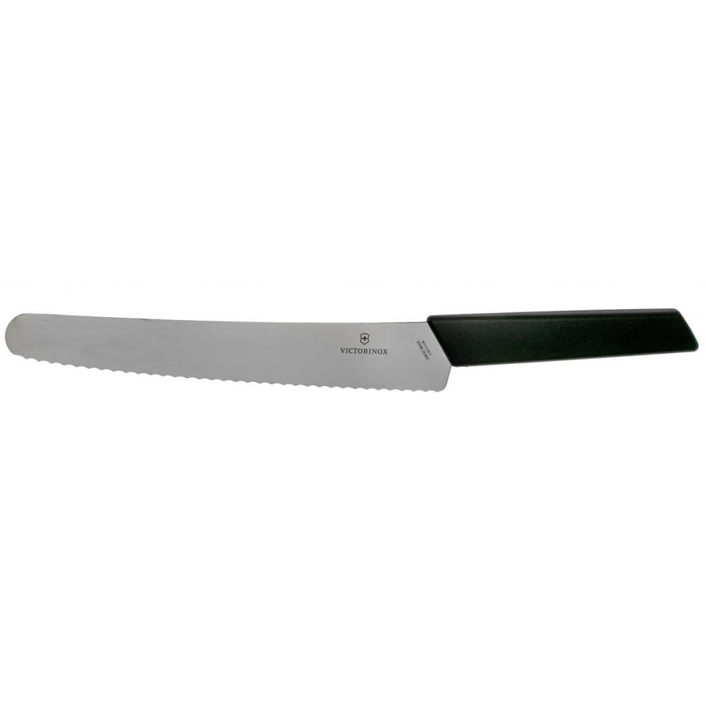 Кухонний ніж Victorinox SwissModern Bread and Pastry Knife 22 см Black (6.9073.22WB)