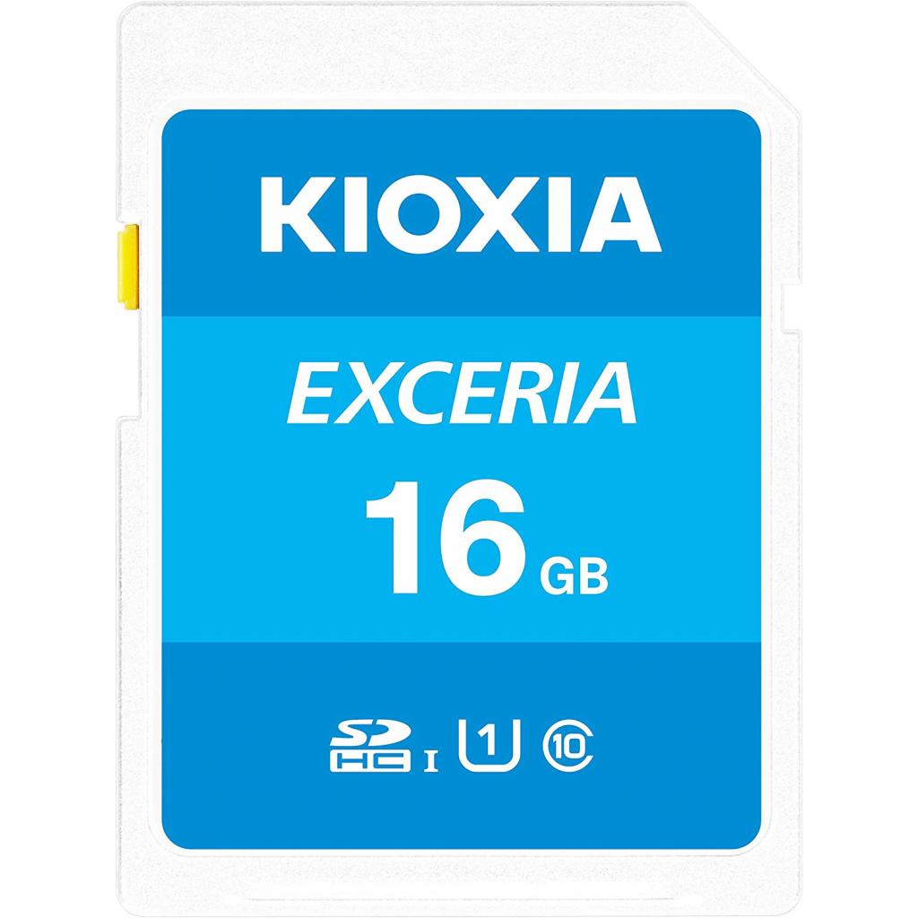 Карта пам'яті Kioxia 16GB SDHC class 10 UHS-1 Exceria (LNEX1L016GG4)