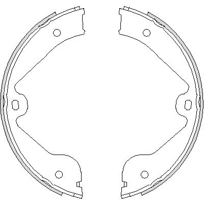 Гальмівні колодки REMSA 4735.00