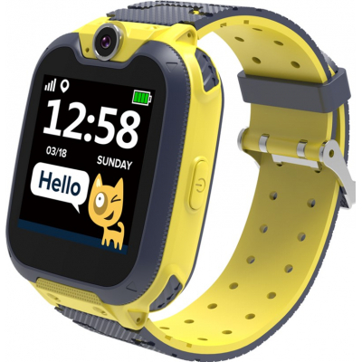 Смарт-годинник Canyon CNE-KW31YB Kids smartwatch Tony, Yellow-Grey (CNE-KW31YB)