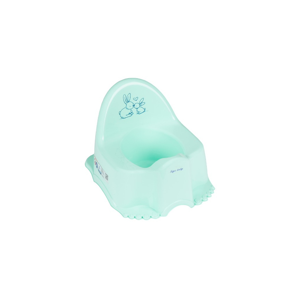 Горщик Tega Baby Rabbits ECO KR-007 Turquoise (Tega KR-007 turq.)