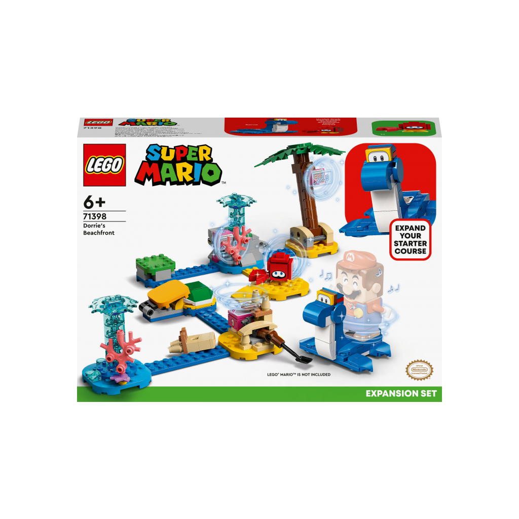 Конструктор LEGO Super Mario Пляж Доррі 229 деталей (71398)