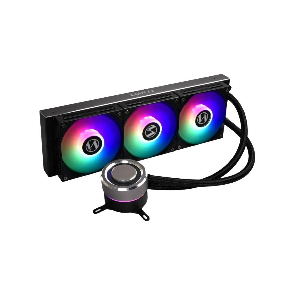 Система водяного охолодження Lian Li Galahad AIO 360 Black Liquid Cooler with RGB (G89.GA360B.01)