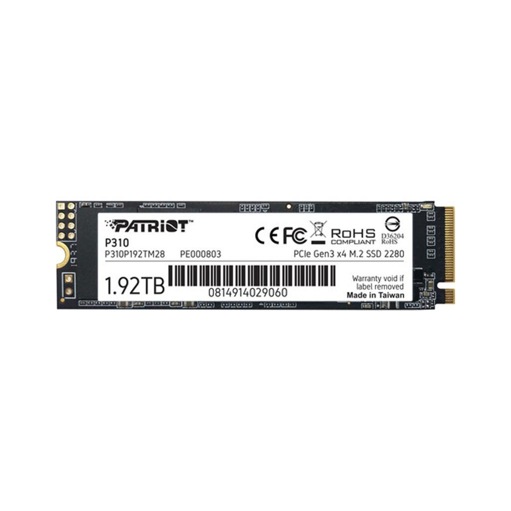 Накопичувач SSD M.2 2280 1.92TB Patriot (P310P192TM28)